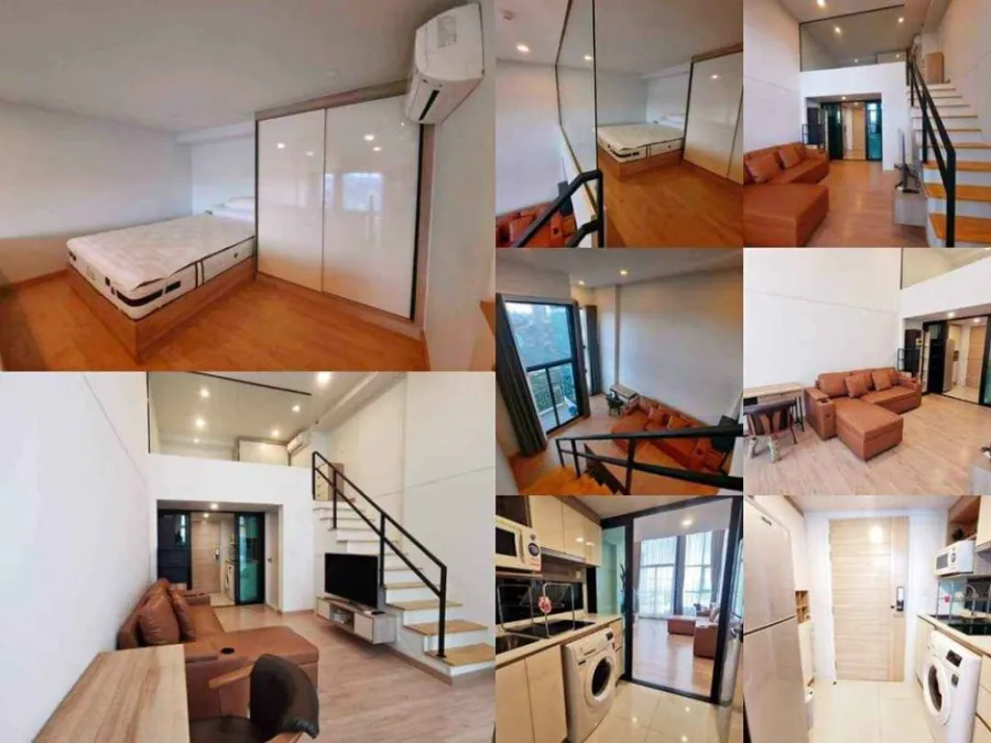 FOR RENT KNIGHTSBRIDGE TIWANON ห้อง Duplex ชั้น 16 วิวดี ราคาสุดปัง มีครบจบทุกอย่าง รีบมาจับจองเลย