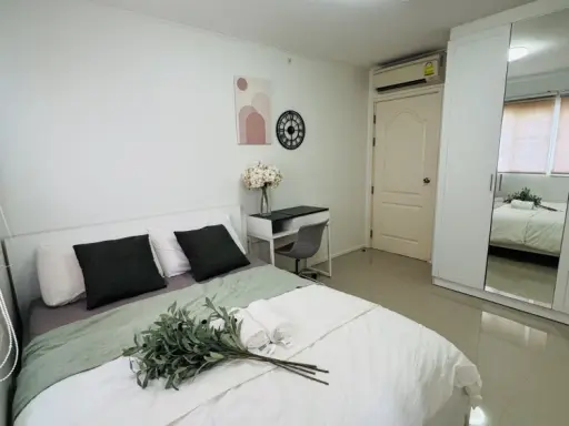 ให้เช่า Notting Hill สุขุมวิท 107 แบบ 1 ห้องนอน + ห้องอเนกประสงค์/พื้นที่ทำงาน พร้อมเข้าอยู่