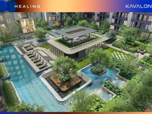 ขายดาวน์ KAVALON ชั้น 2 ห้องมุม ทิศเหนือ โครงการดี น่าอยู่ สนใจจองเลย images