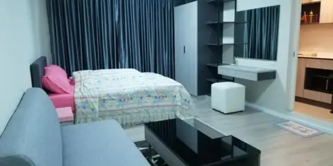 ห้องว่างให้เช่าที่ดีคอนโด รังสิต เฟสใหม่ ชั้น1 ห้องสวย พร้อมถือกระเป๋าเข้าอยู่ได้เลยนะจ๊ะ