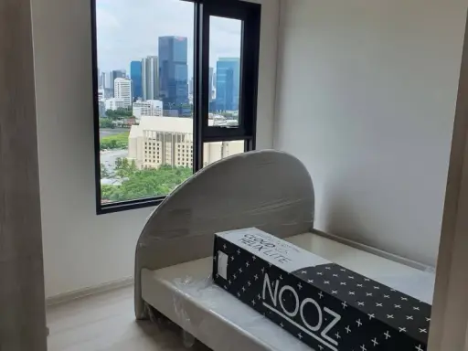 For rent: COBE Ratchada Rama 9, 26th floor, corner unit, fully furnished. Book now! Don't miss out! images