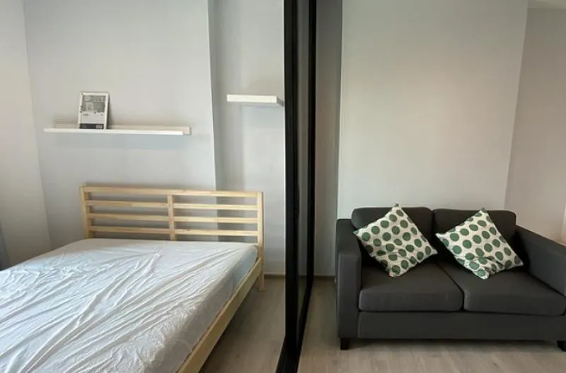 ให้เช่าคอนโด The Base Phetkasem ห้องสวย สไตล์ minimal พร้อมเข้าอยู่ ติดรถไฟฟ้า ให้ไว ช้าอด