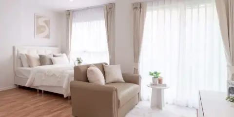ขาย Lumpini Ville Pranangklao-Riverview ห้องน่าอยู่ เฟอร์ครบ + เครื่องใช้ไฟฟ้าพร้อม จองเลย