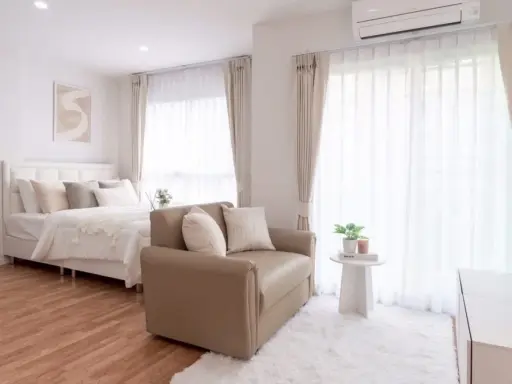 ขาย Lumpini Ville Pranangklao-Riverview ห้องน่าอยู่ เฟอร์ครบ + เครื่องใช้ไฟฟ้าพร้อม จองเลย images