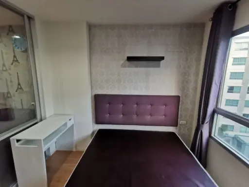 For rent: Lumpini Ville On Nut–Phatthanakan, a lovely room on the 6th floor, fully furnished, just bring your bags and move in!