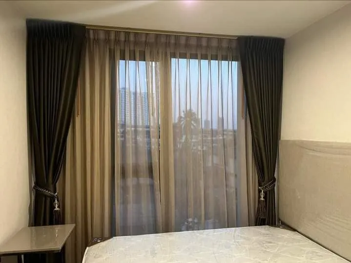 Condo for rent: The Privacy Tha Phra Interchange Modern style room, built-in furniture, 5th floor, good price, book now.