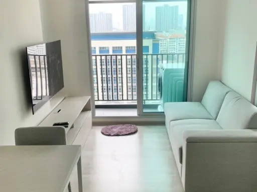Condo for rent, Niche Mono Ramkhamhaeng, city view room, fully furnished, electrical appliances, book now.