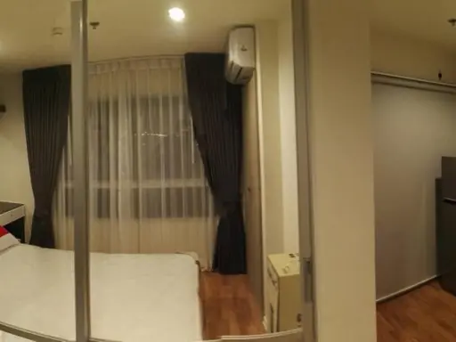 Condo for rent, Lumpini Ville Nakhon In-River View, beautiful room Built-in furniture, lots of storage, rent now.