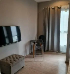 For rent, The Tree Huamark Interchange, 4th floor, high, good size, complete facilities, book now, don't miss it.