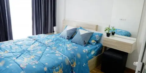 For Rent The Iris Bangyai ห้องแต่งสวย โทนสีขาว สบายตาสุดๆ ให้ฟิลเหมือนอยู่บ้าน สวยขนาดนี้จองด่วนๆ