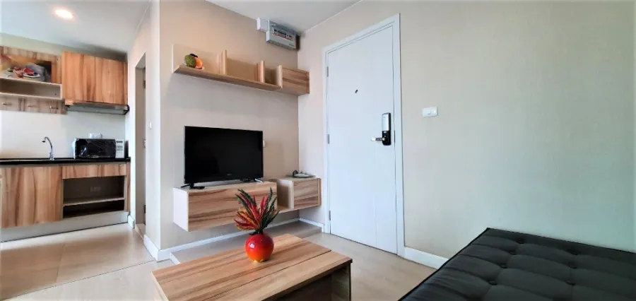 Condo for rent, The Cube Plus, Minburi, air vent room, cool room, open view, wide balcony, best location