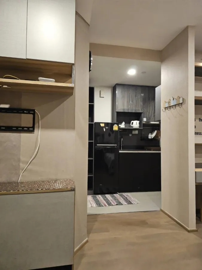 For rent: Ashton Chula - Silom, high floor, decorated in soft tones. Comes with a sofa bed that can be adjusted to sleep. If you don't reserve, you wi