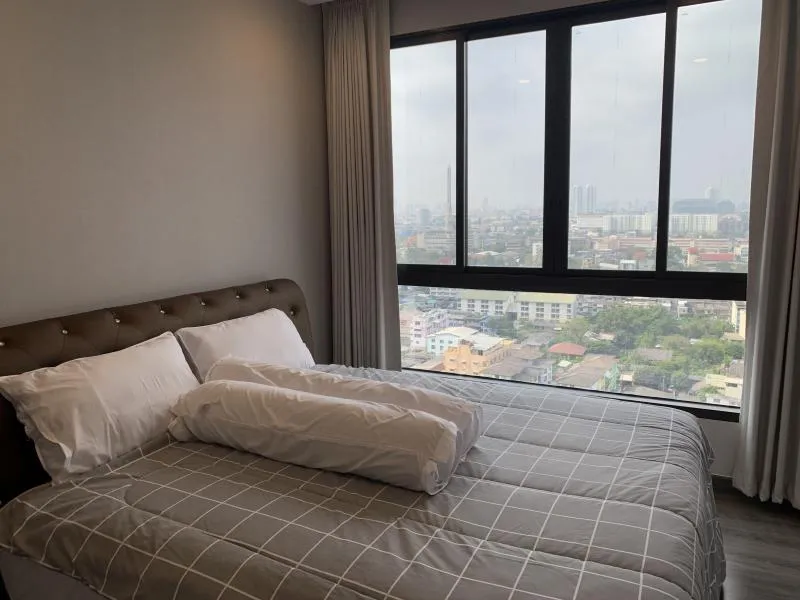 ขาย ให้เช่า Urbano Ratvithi ห้อง 2 Bedroom เฟอร์นิเจอร์ครบ โดยผู้เช่าสามารถ DIY แต่งห้องนอนได้ตามต้องการ