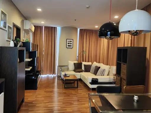 For rent: Le Luxe Condominium, corner room, floor to ceiling glass, curtains around the living room, fully furnished, ready to move in