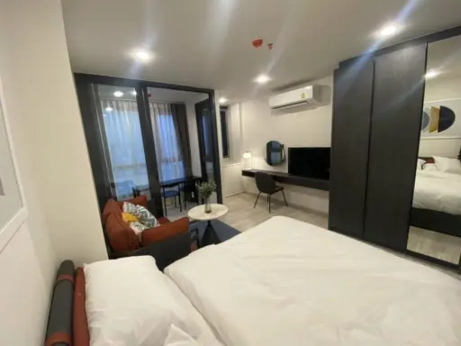 ให้เช่า คอนโด XT ห้วยขวาง ห้อง Rare Item เป็น Garden Access ไม่จองแล้วจะเสียดายทีหลัง