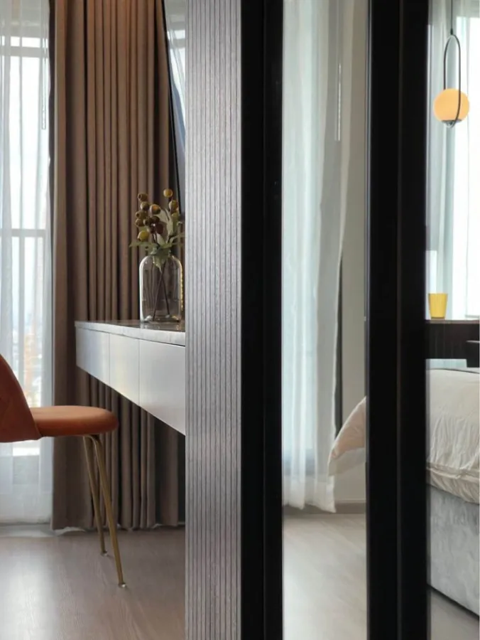 Urgent for rent !! Life Condo Ladprao, high floor, beautiful view, good location, full facilities, don't miss !!