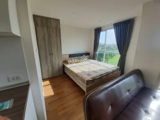 For rent, Lumpini Place Bangna Km. 3, ready to move in, fully furnished, don't wait.