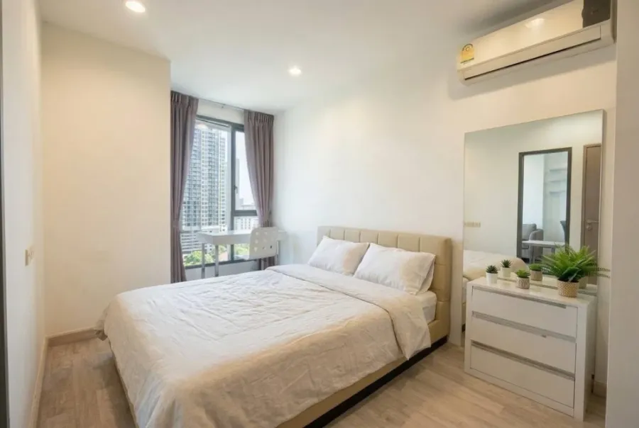 ให้เช่า Ideo Mobi Sukhumvit 1 ห้องนอน 1 ห้องน้ำ มาพร้อมเฟอร์นิเจอร์ครบครัน ดีแบบนี้ห้ามพลาด
