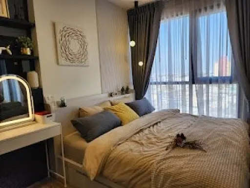 For rent: The Stage Mindscape Ratchada - Huai Khwang, beautifully decorated, with quality furniture and complete electrical appliances, urgent images