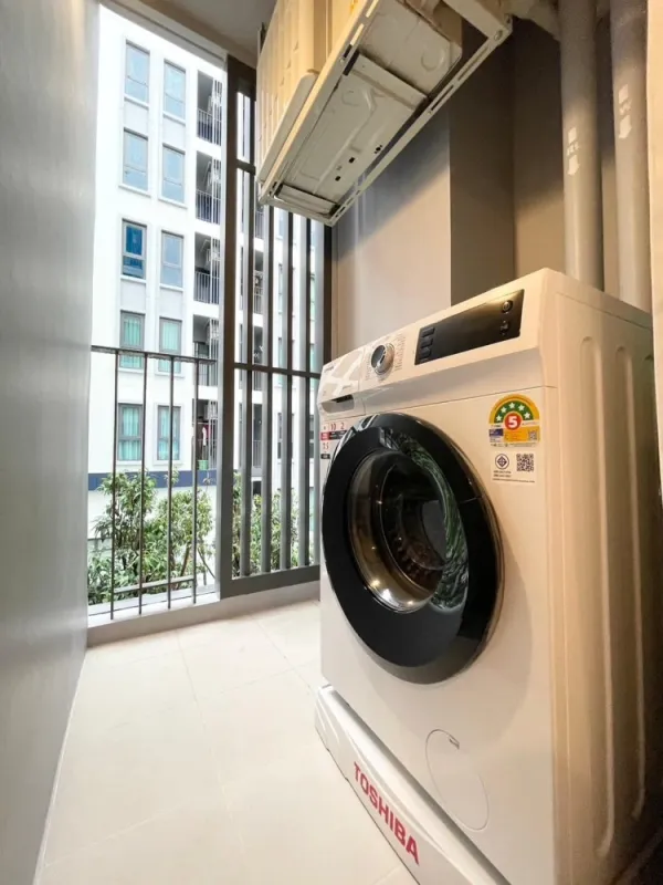 ให้เช่า Aspire รัชโยธิน ชั้น 4 ห้อง STUDIO สวย ตกแต่งสไตล์มินิมอล น่าอยู่สุดๆ ไม่จองพลาดมาก