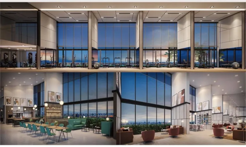 ขายดาวน์ The Livin Ramkhamhaeng แบบ 1-bed plus วิวเมือง โดนแดดน้อย ห้องเย็นสบายทั้งวัน บอกเลยว่าต้องจอง