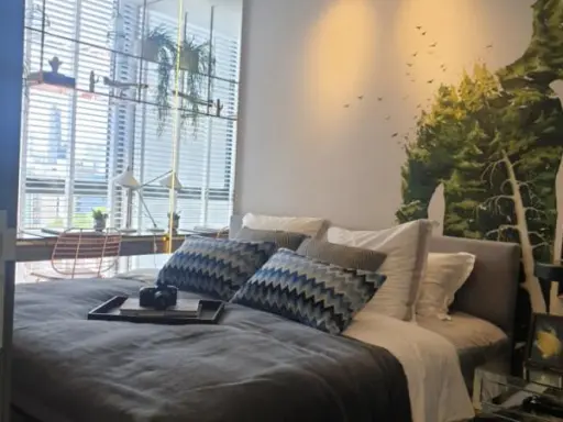 Condo for rent, Quintara Treehaus Sukhumvit 42, beautiful room, beautiful decoration, style, do not miss