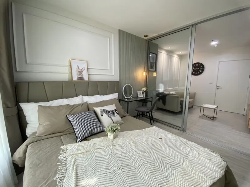 ขาย ให้เช่า คอนโด แอสปาย รัตนาธิเบศร์ 2 ห้องแต่ง Buit-In สวยมาก สไตล์มินิมอล น่าอยู่สุดๆ รีบจองเลย