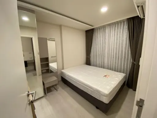 For sale, VTARA Sukhumvit 36, a simple decorated room, very comfortable on the eyes, comes with the most popular central area, book now.