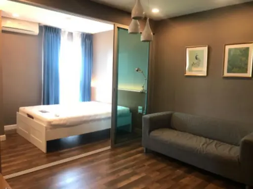 Urgent for rent !! Condo a space me bangna, beautiful built-in room, furniture and appliances, do not miss !!
