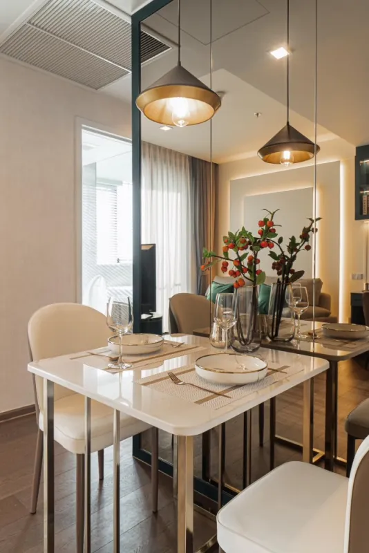 ให้เช่า ldeo Q สุขุมวิท 36 ชั้น 38 วิวพาโนรามา Built in สไตล์ English Luxury ดีแบบนี้ รีบจับจองเลย