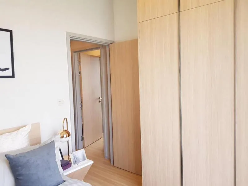 For rent M Jatujak, can raise animals ++ 2 bedrooms, 2 bathrooms, view of Baiyoke building, this room is hard to find, book now!!