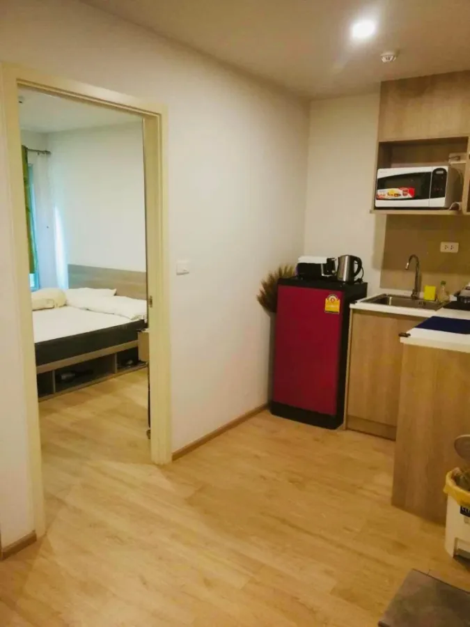 For rent, Elio Del Moss, Phahonyothin 34, room 1 bed plus, fully furnished, ready to move in. Book now, don't wait.