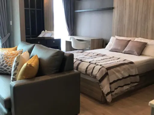 ให้เช่า IDEO Q จุฬา-สามย่าน ชั้น 35 Fully Furnished แถมได้นอนชิว ดูวิวเมืองสวยๆ ฟินแบบนี้จองด่วนๆจ้า images