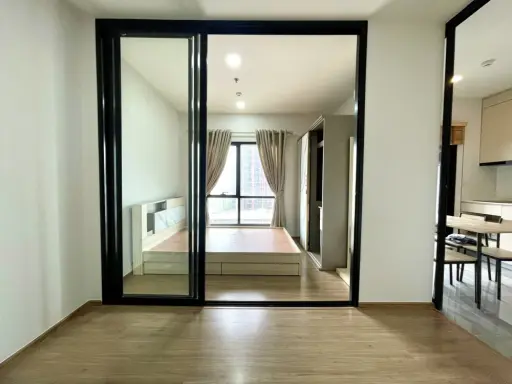 Condo for sale, Matrix Rama 9-Ramkhamhaeng, not very high floor, separate rooms, animal lovers, don't miss out, hurry and book now.