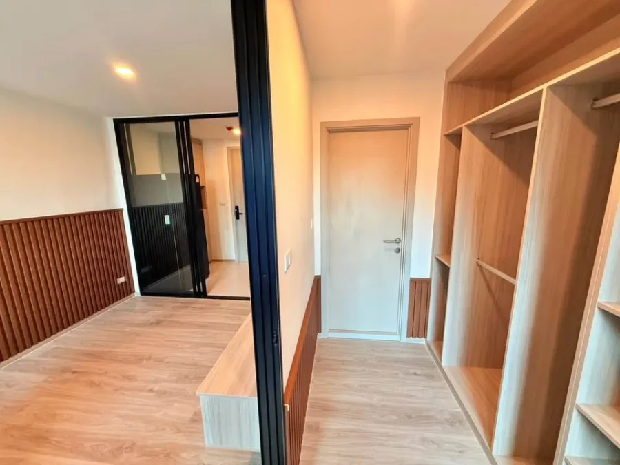 For Rent Origin Play Sri Udom Station ห้องแต่งน่าอยู่ เฟอร์นิเจอร์&เครื่องใช้ไฟฟ้าครบ มาแต่ตัวเข้าอยู่ได้เลย อย่าช้า