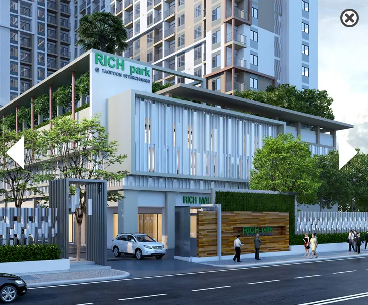 Rich Park 2 @ Tao Poon Interchange for sale, high floor, beautiful view, fully furnished, great price, hurry and reserve now.