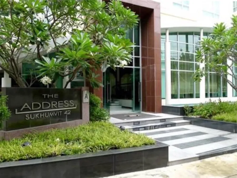 ให้เช่า คอนโด ดิ แอดเดรส สุขุมวิท 42 เฟอร์ครบ ทำเลดี พร้อมอยู่ อย่ารอช้า จองเลย!!