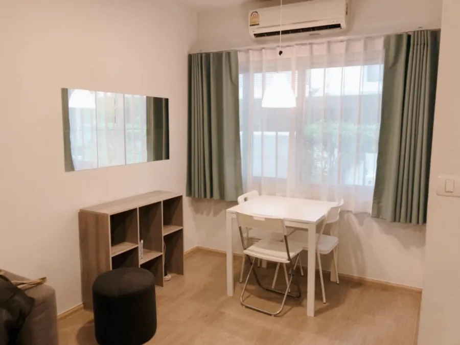ให้เช่า Aspace sukhumvit 77 ห้องครัวแยกส่วนชัดเจน ระเบียงกว้างมากๆ เฟอร์นิเจอร์ เครื่องใช้ไฟฟ้าครบ