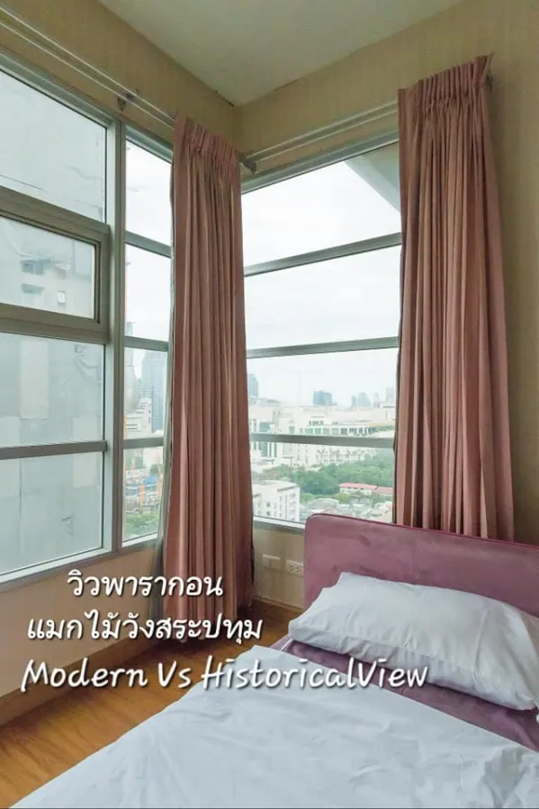 ขาย ให้เช่า บ้านกลาง กรุงสยาม-ปทุมวัน ตกแต่งโทนสีไม้ อบอุ่น ได้วิวสูงมาก พร้อมให้เข้าอยู่ได้เลยจ้า