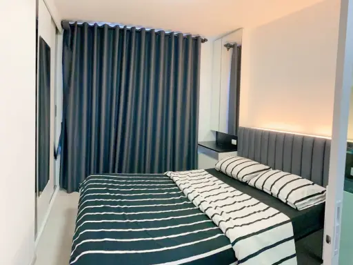 Condo ปล่อยเช่า วิวรถไฟฟ้า โซฟาเบดกางนอนได้สบายมาก ห้ามพลาดนะ