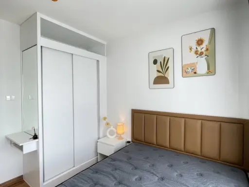 For rent: The Trust Condo Ngamwongwan, ready to move in, high floor, affordable price, fully equipped, reserve now+++ images