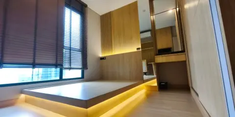 ให้เช่า Lumpini Suite Phetchaburi-Makkasan ชั้น 24 ห้องน่าอยู่ แต่งครบ จองเลยจ้า