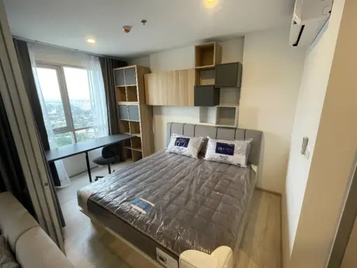 ให้เช่า คอนโด นิช โมโน แจ้งวัฒนะ ห้องน่าอยู่ ขนาดกว้างกำลังดี ชั้นสูงวิวสวย เฟอร์ครบ ราคาดี จองเลย images