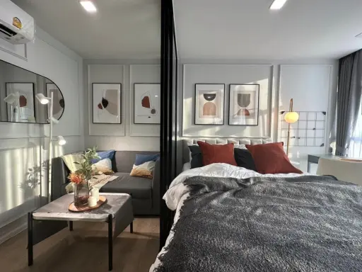 For rent, Ivory Ratchada 32, very beautiful room, decorated with built-ins. Heavy furniture, great value, complete, all in one place. images