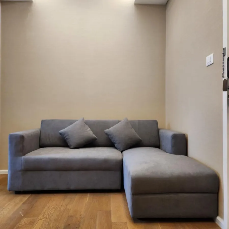 Condo for rent, The Saint Residences, Chatuchak Park view, comfortable sofa, fully furnished, book now.