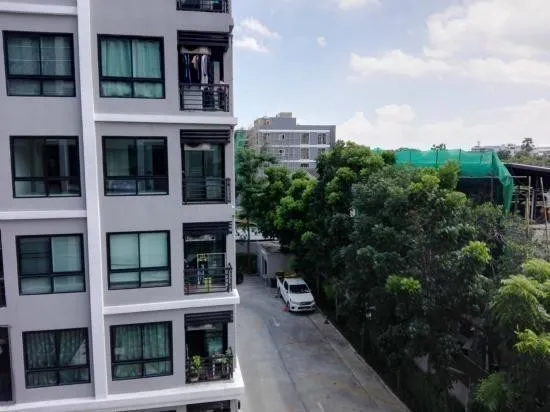 ขาย คอนโด A Pool Condo Bangna ชั้น 5 ระเบียงทิศเหนือ ห้องกั้นอย่างดี ราคานี้ ไม่จองไม่ได้แล้ว