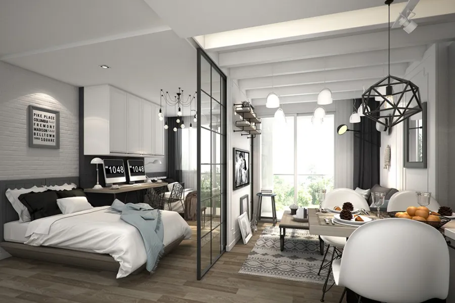 Chambery Sriracha - Laemchabang for rent. Beautifully decorated room. Book now, don't miss out!