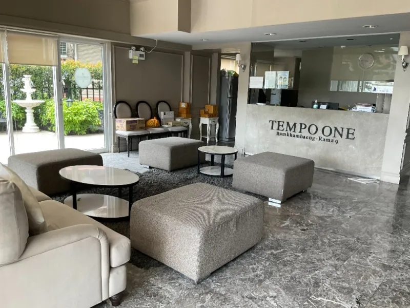 ขาย Tempo One Ramkhamhaeng–Rama 9 ห้องขนาด 26 ตร.ม ตกแต่งตามสไตล์ที่คุณชอบแล้วเข้าอยู่ได้เลย