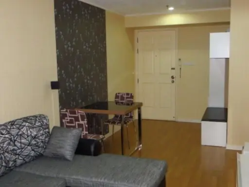 Condo for rent Lumpini Ratchada Thapra The room at the end is very private. High floor, cool breeze blowing. The price can be booked. Do not reserve. images