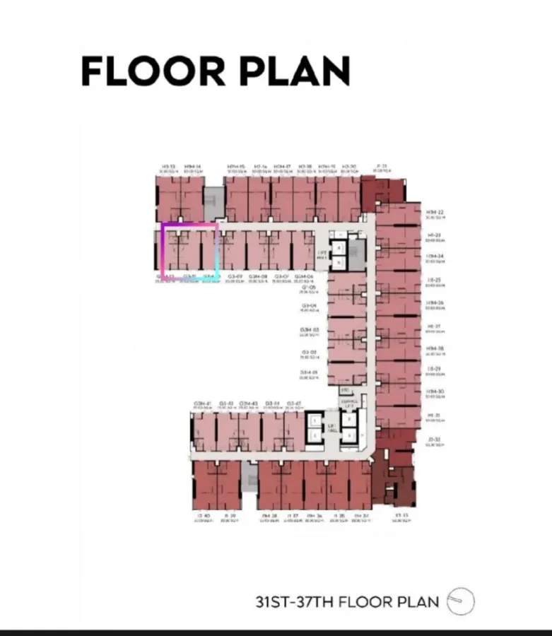 ขายดาวน์ Aspire Sukhumvit - Rama 4 ชั้น 31 ตำแหน่งวิวบางกระเจ้า สนใจเป็นเจ้าของ จองเลย